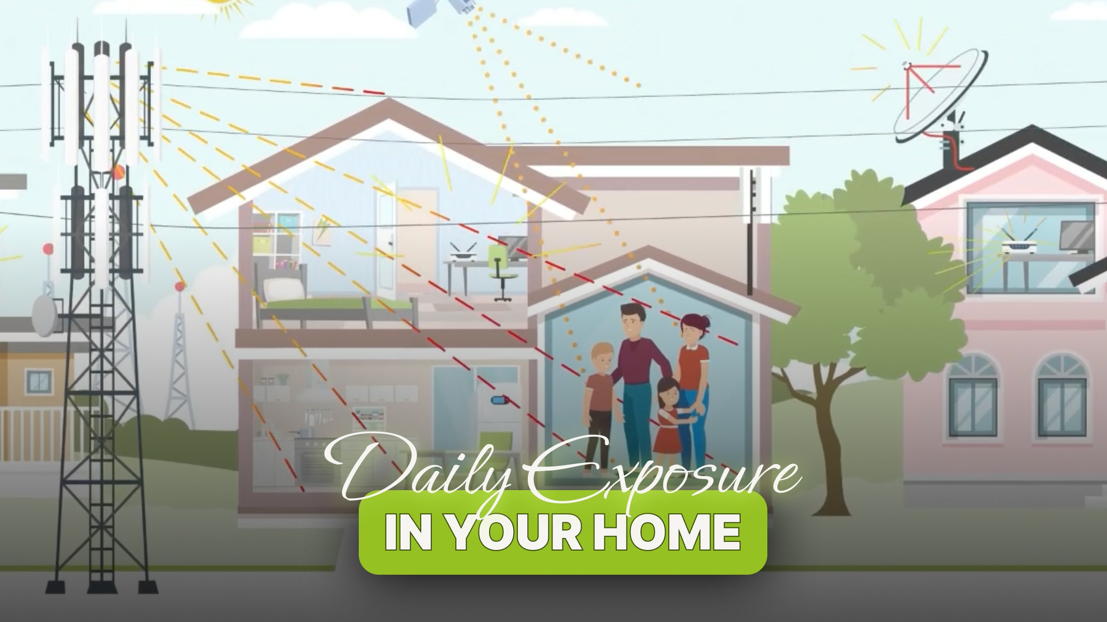 Load video: Daily stresses in your home caused by geopathic stress zones and electrosmog