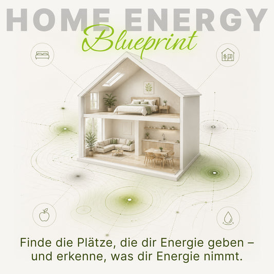 Home Energy Blueprint - Erkenne Energieräuber. Finde Kraftplätze. Bewahre deine Energie.
