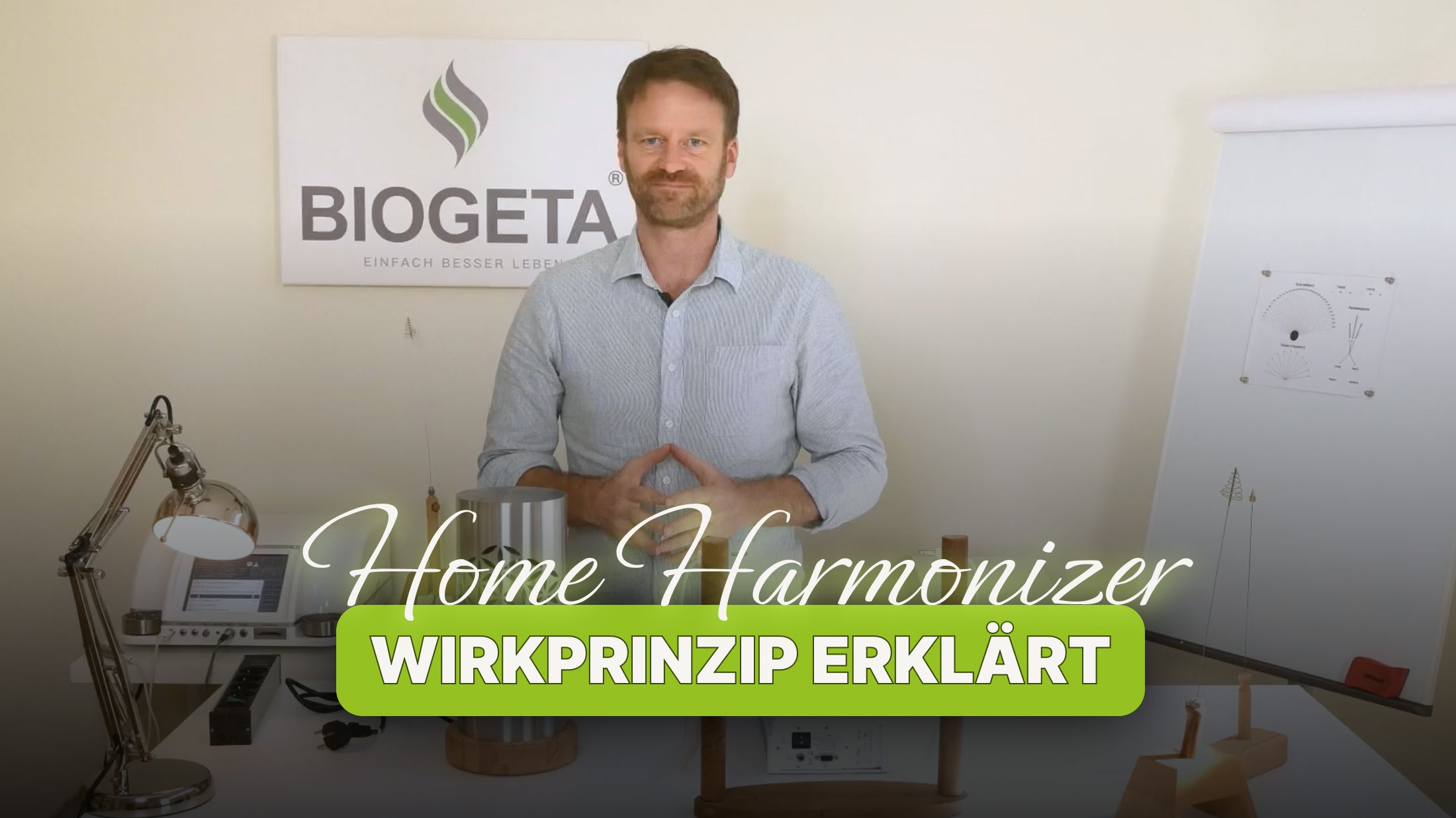 Video laden: Wie harmonisiert der Home Harmonizer Elektrosmog und Geopathische Störzonen